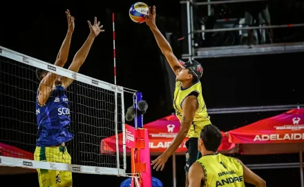 Ribercon - Duplas do Brasil estreiam com 6 vitórias no Mundial de Vôlei de Praia